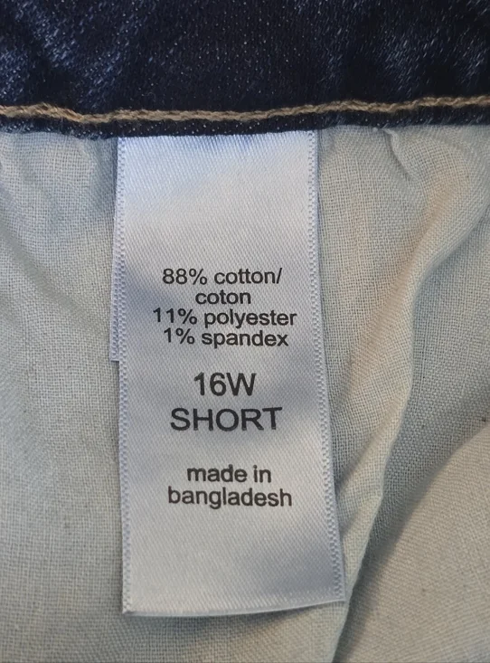 M Jeans By Maurices Bootcut Jeans Womens 16W Dark Wash Mid Rise Stretch 16W - Picture 8 of 8